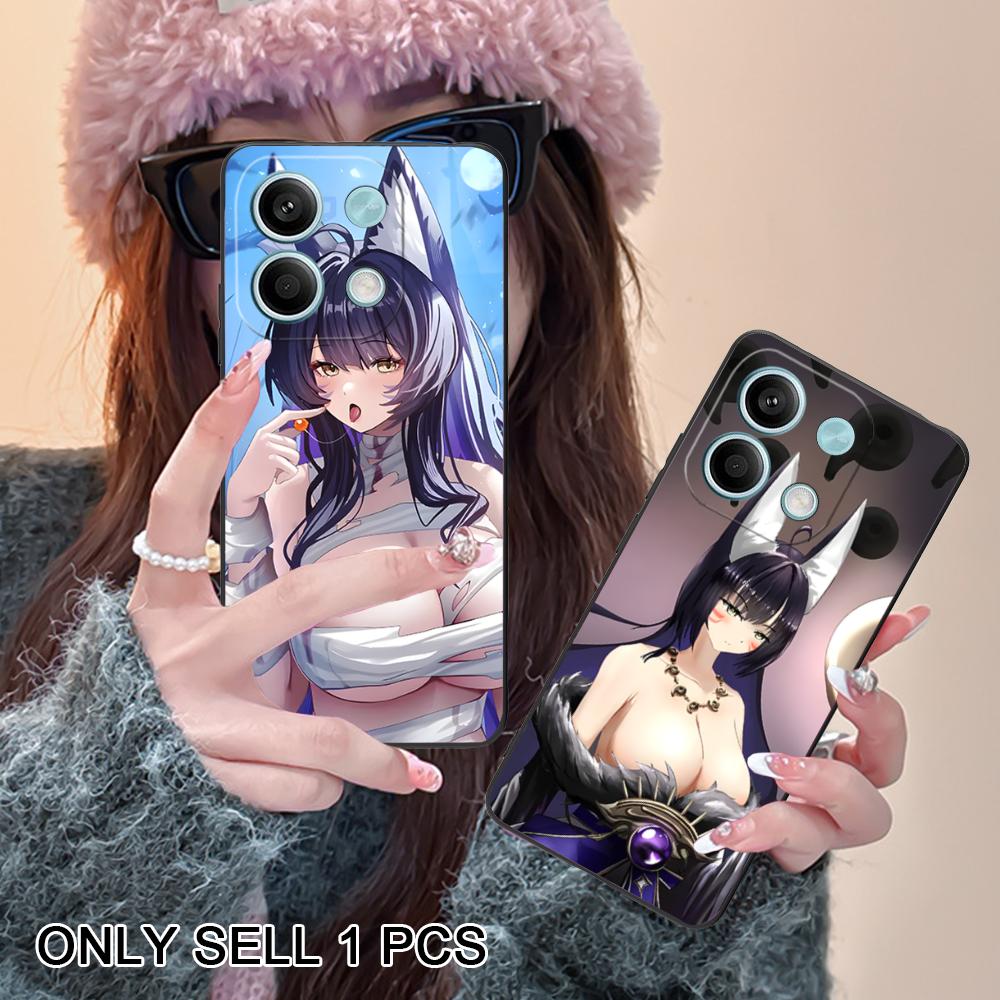 Étui pour téléphone portable Azur Lane Musashi en TPU mat pour POCO F8 F7 F6 F5 F4 F3 F2 Pro GT C75 C71 C65 C61 C40 Pro Ultra Couverture Colorée