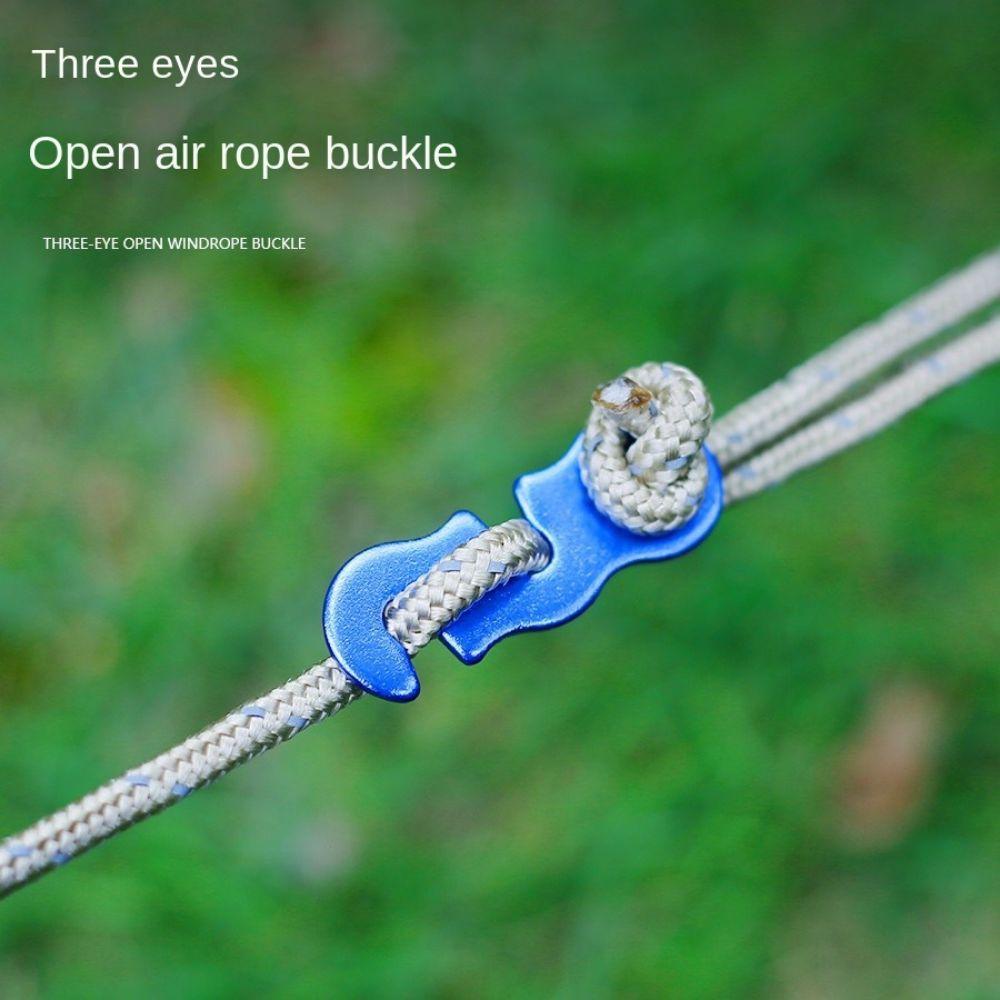 

10pcs Adjustable Camping Tent Cord Buckle S Type Cord Rope Buckle Tent Cord Buckle Outdoor Camping