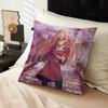 Darling In The Franxx Zero Two 45*45Cm Cushion Cover Pillow Cover Decor Pillowcase Home Pillowcase For Couch Pillow