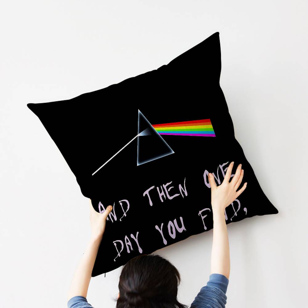 Band P-Pink F-Floyds Pillow Cover Design cushion Cover decor Holiday Decorati