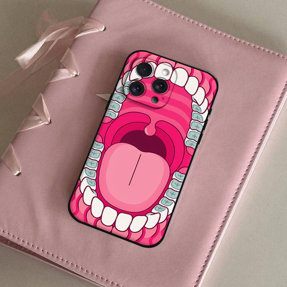 The Dentist Tooth Phone Case For IPhone 17 16 15 14 13 12 11 PRO MAX PLUS Mini TPU Soft To Skin-friendly Case