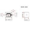 1pc 0520D Mini Electric Solenoid Valve DC3V/4.5V/6V/12V/24V N/C Normally Closed Air Gas Vent Valve