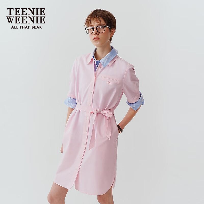 

Teenie Weenie Women s 2025 Summer Little Bear Shirt Dress 160/S