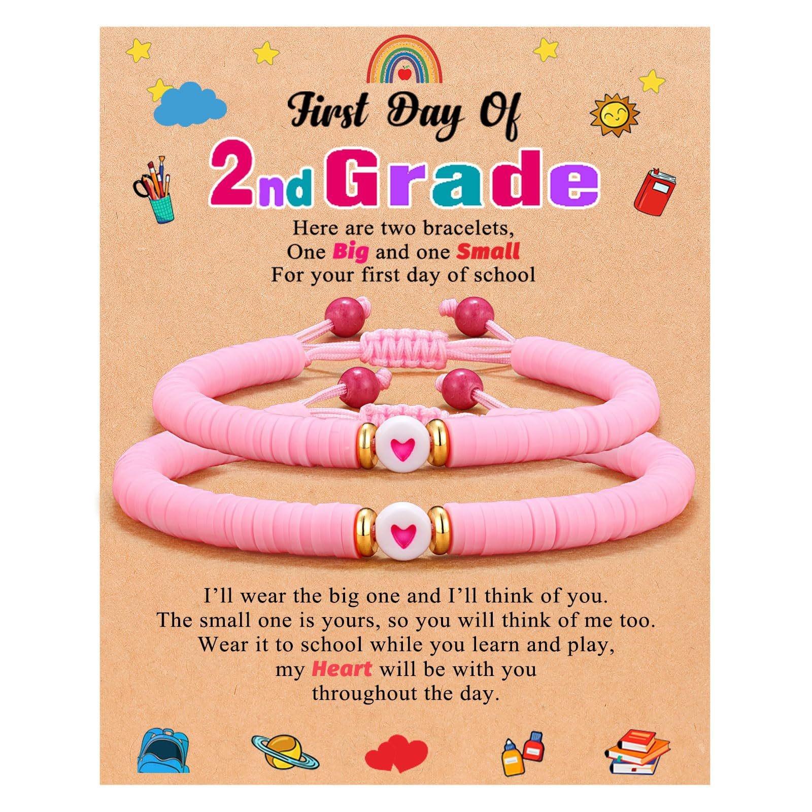 

Браслет для детского сада «Мама и я» - браслет «Первый день детского сада», браслет «Первый день школы», браслет «Назад в школу» «Мама и я» One Size