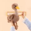 Big Eyes Ostrich Plush Doll Soft Stuffed Wild Animal Doll Ostrich Plush Toy  Backpack Hanging