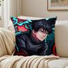 anime intense JJujutsu KKaisen Cushion Cover Pillowcase Antidustmite living Room Sofa Decor Cushion Room