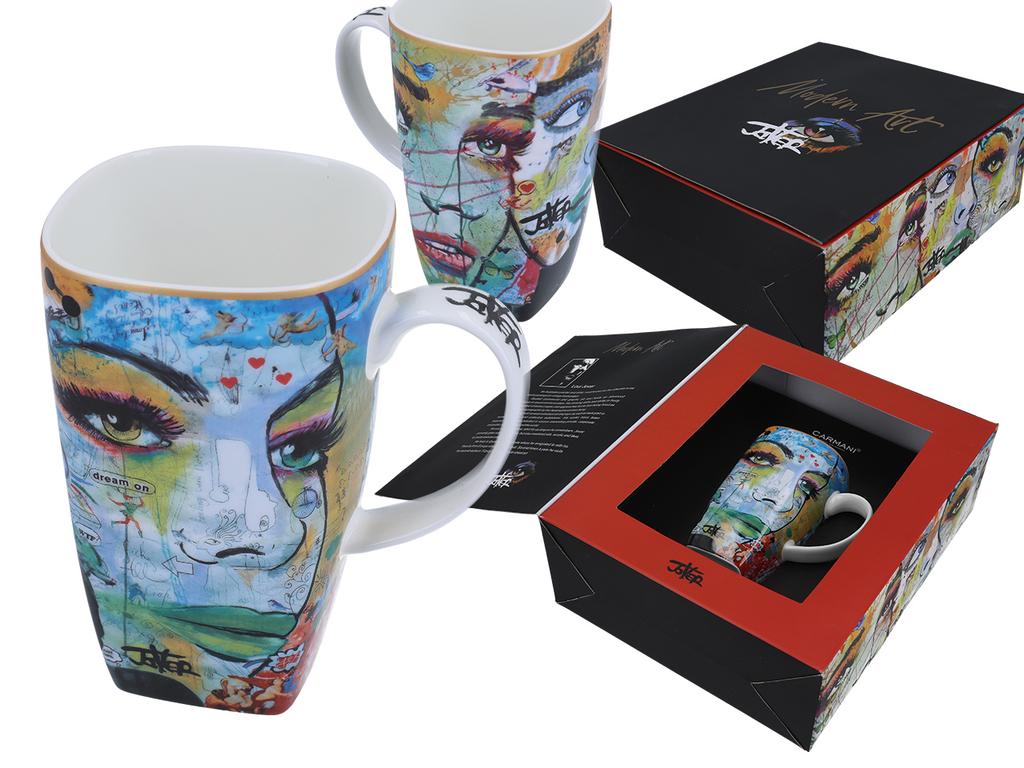 Kubek Porcelanowy Loui Jover Kobieta Do Kawy Herbaty Na Prezent 1