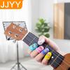 5 Pcs Guitar Finger Covers Silicone Anti Slip Pain Protection Tips for Beginners Ukulele Bass Finger Training Guard