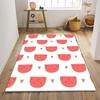 Fruit Lemon Print Floor Mats Door Decoration Home Living Room Floor Mats