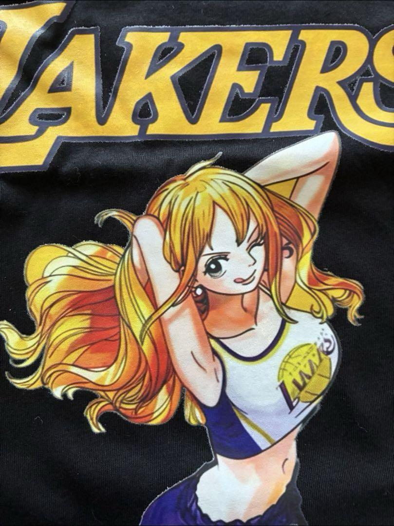 

[Б/У] Футболка ONE PIECE LAKERS Футболка аниме One Piece Нами