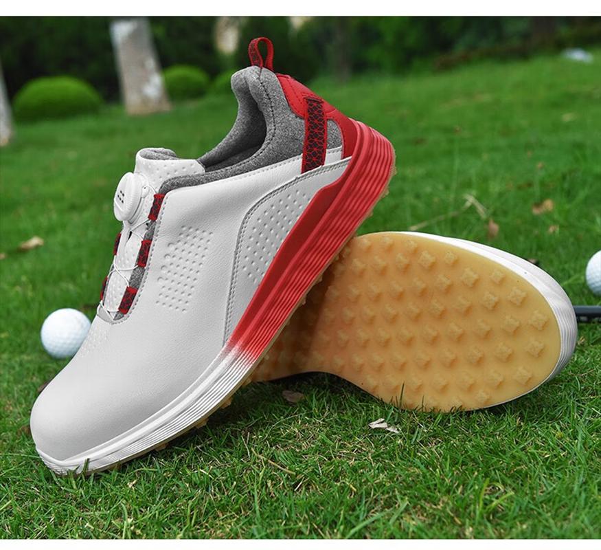 Waterproof Golf Shoes Men Women 36-45 Comfortable Golf Sneakers Outdoor Walking Men Footwears Anti Slip Athletic Sneakers