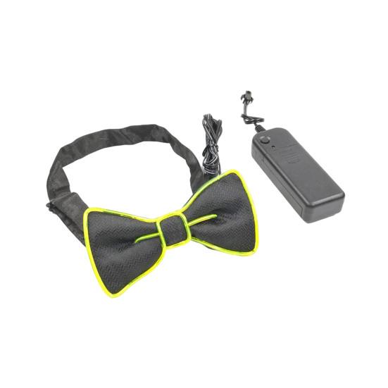 Luminous Detachable Costume Design Glowing Bow Necktie Accessory