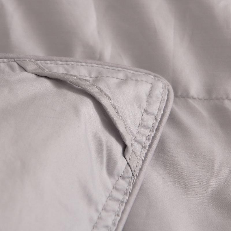 Single Layer Down Comforter Cover with Soft Silk Thin Encrypted Liner.