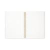 DESIGNPHIL MIDORI Note Ring Note Color Dot Square White A5 15331006