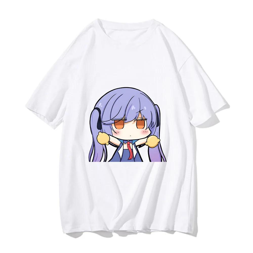 Azur Lane Essex Kawaii Cartoon Graphic Print Tshirt Unisex Harajuku Aesthetic Tops Blouse 2023 New Korean Y2k Tee Female Clothes