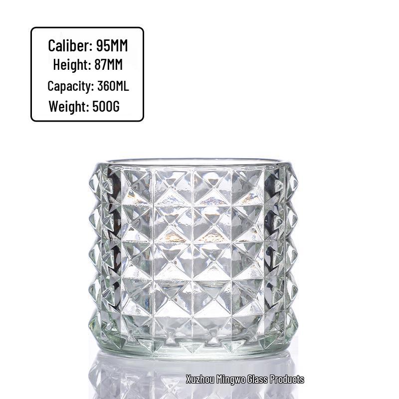 Romantic Scented Glass Candle Holder