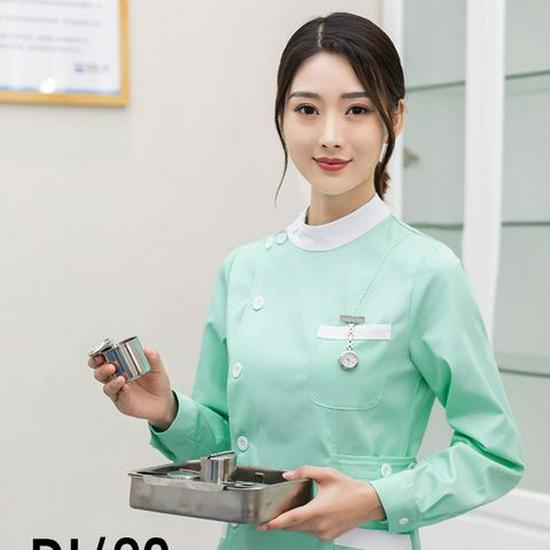 Nightingale Women's Long Sleeve Nurse Uniform Set for Dental and Surgical Use – Plus Size Available