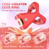 Cock Vibrator Ring for Men Vibrating Penis Ring APP Control Ejaculation Delay Waterproof  Clitoris Simulation Sex Toy for Men