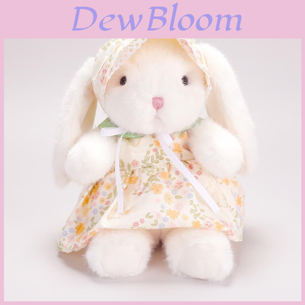 Plush Bunny Doll Gift For Girls With Soft Polyester Fiber For Birthday Celebrations