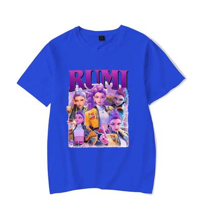 Μοντέρνο T-shirt με Τυπωμένο Κινούμενο Σχέδιο, Καλοκαιρινό, Casual, Άνετο, Κοντομάνικο, Με Στρογγυλή Λαιμόκοψη, T-Shirts Γυναικεία