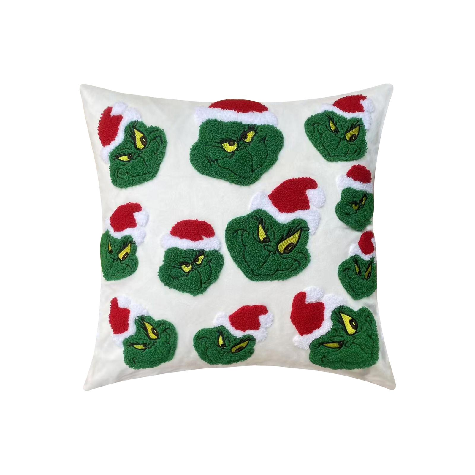

Beautiful Christmas Pillowcases, Festive Decorations, Skin-friendly And Non-irritating. One Size белый