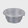 Round Disposable Plastic Bowl with Lid for Fresh-Keeping