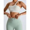 2024 New Arrival Oblique One Shoulder Sports Intimates Naked Women Sense Yoga Bra Quick-Drying Beauty Back Vest Beauty Back Workout Clothes Elastic