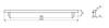 RE10 Railing, Glossy Chrome, 192mm