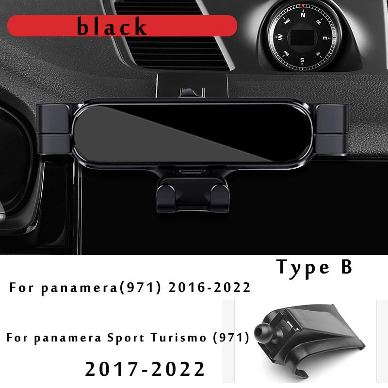 Držiak na telefón do auta pre Porsche 718 Boxster Spyder 982 Panamera 971 Macan 95b Cayenne 92A Coupe 9YB Interiér