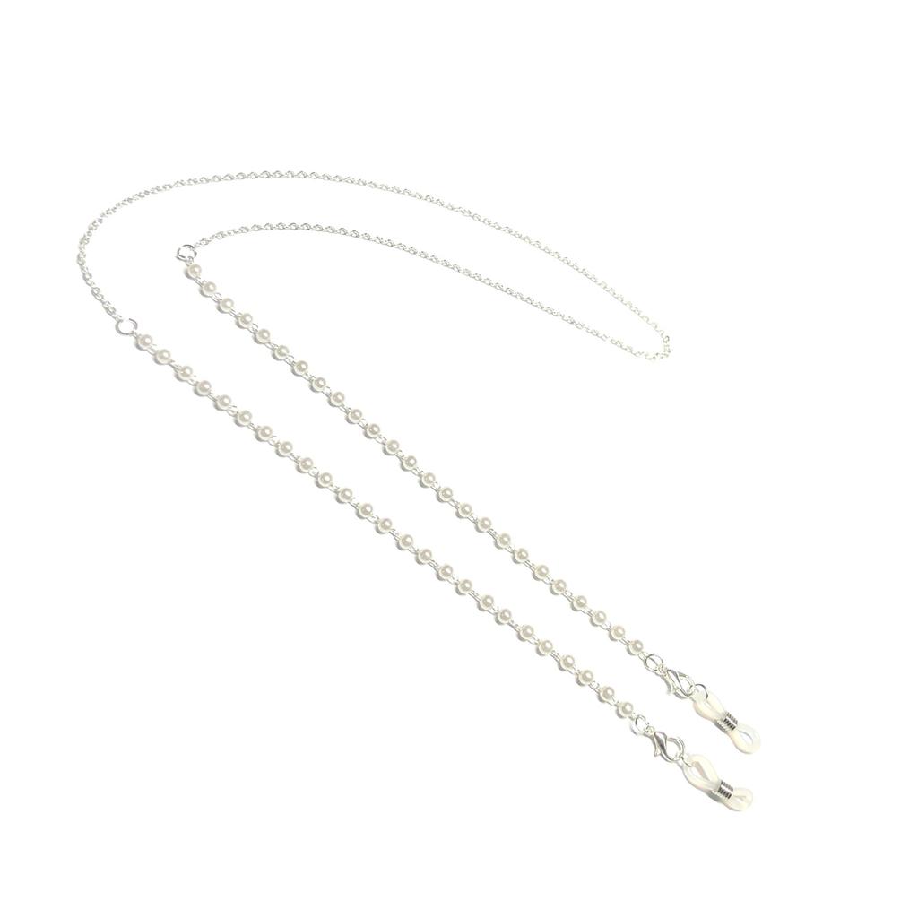 Glasses Chains With Beads Thin Adjustable Eyewear Straps For Sunglasses Mask Holder Women Men Stylish Accessory