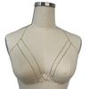 Erotic underwear pure desire heart * sexy body chain simple design sense chain hot girl accessories chest chain woman