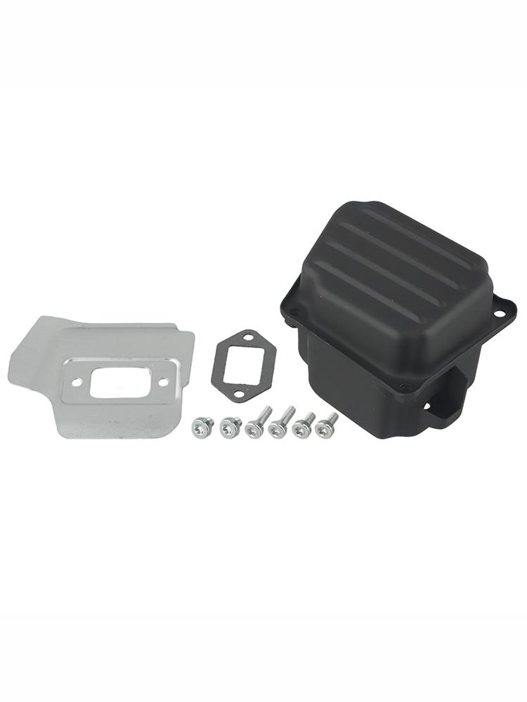 Chainsaw Repair Chainsaw Muffler Replacement Cooling Plate Screws High-Quality Replacement Part Noise Emission Reduction
