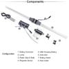 LED Programmierbar DIY Coole Bilder Fahrrad Speichen Blinker Reifen Rad Lichter