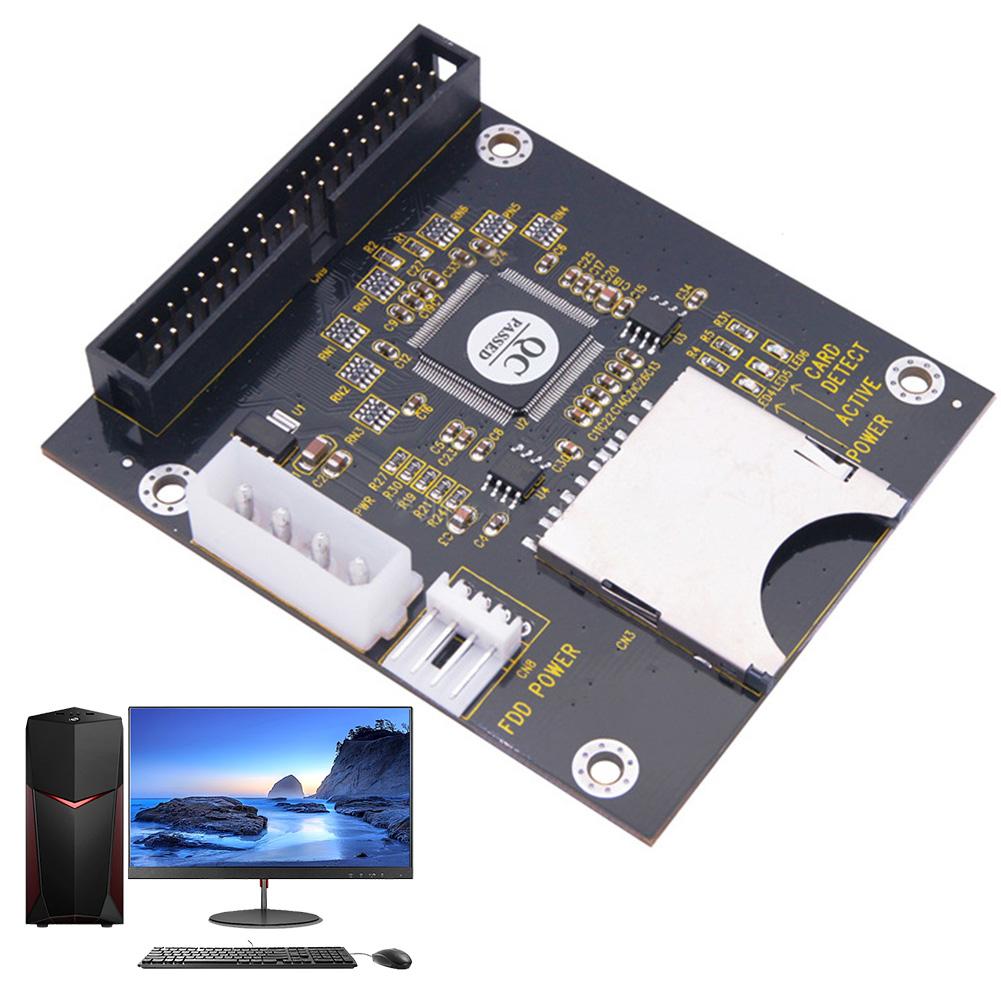 SD Memory Card To 3.5inch 40Pins Male IDE Adapter Support Up To 128gb SDXD Card SD Card Module To IDE3.5 40 Pin