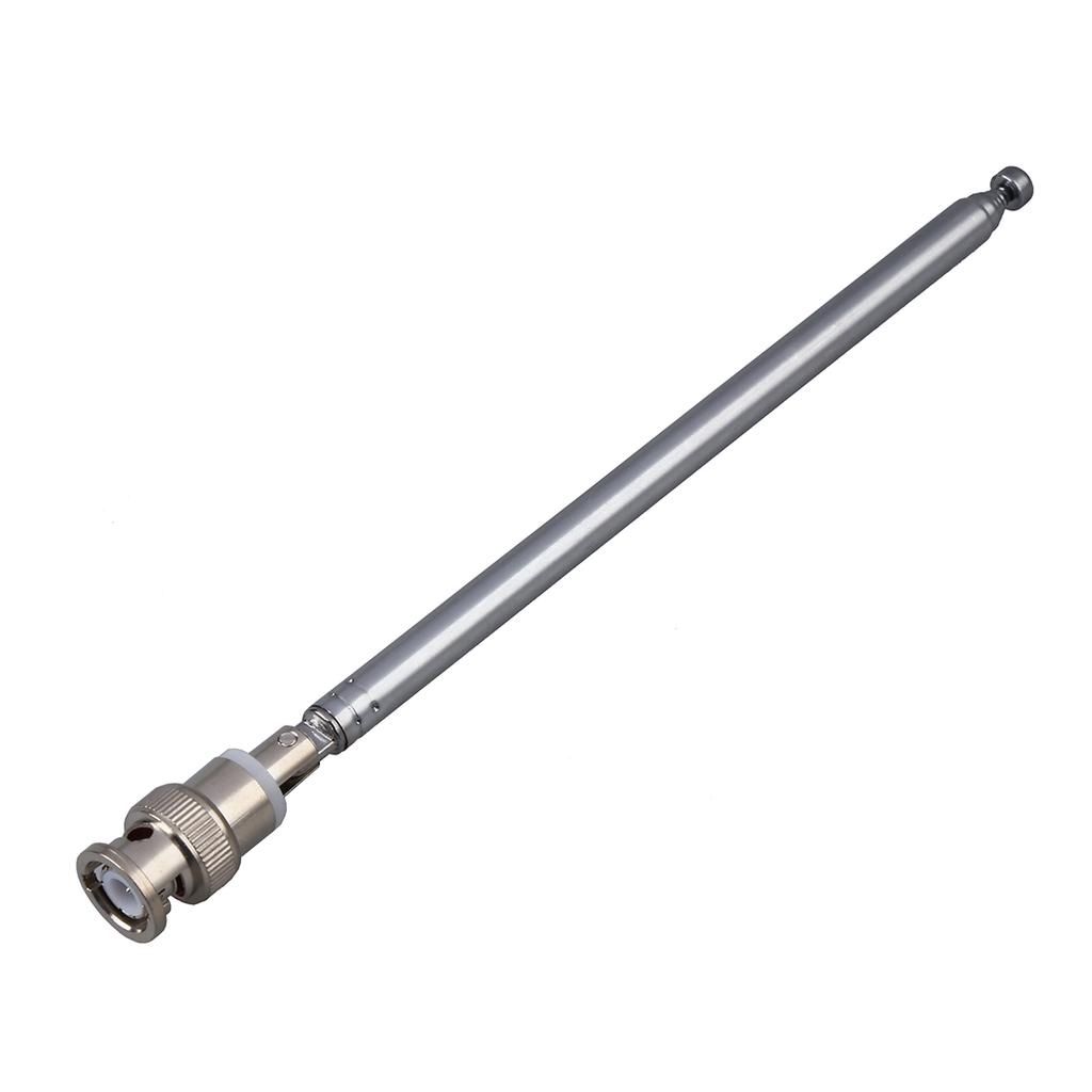 360° Adjustable 765mm Telescopic Antenna Q9 BNC Connector FM Radio Scanner
