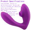 New Vagina Sucking Vibrator 10 Speeds Vibrating Sucker Oral Sex Suction Clitoris Stimulator Erotic Sex