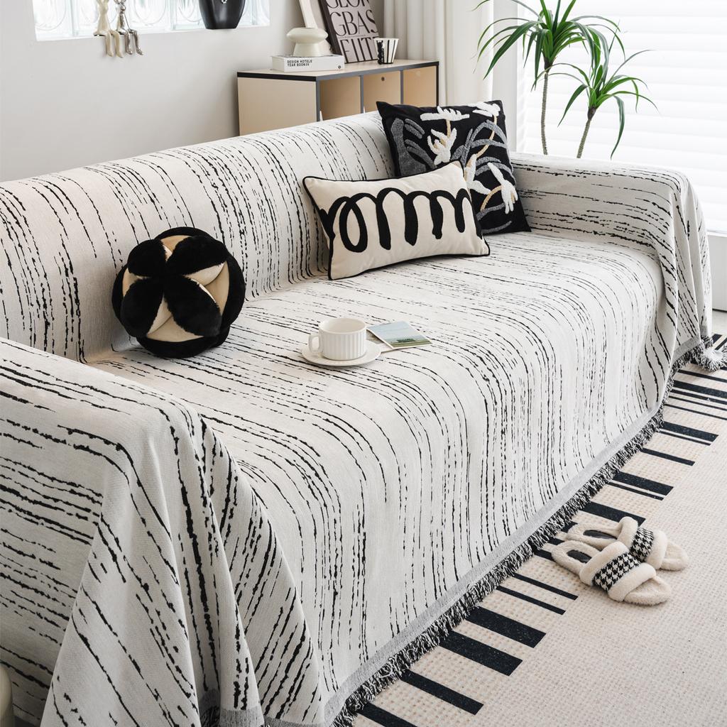 Light Luxury Chenille Sofa Cover Towel High-Grade Four Seasons Universal Sofa Cover Cover Sofa Cover Non-Slip Stain-Resistant Sofa Towel