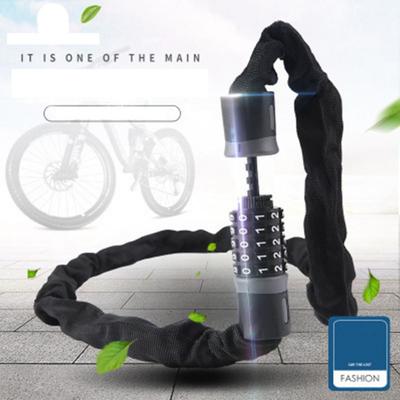 Le casque de câble de fil d'acier verrouille la chaîne de câble en acier à 5 chiffres nouveau Code de numéro de combinaison extérieur