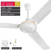 Diamond Brand Ceiling Fan For Home Living Room Iron Leaf Dormitory Industrial Hanging Electric Fan Dining Room Sound Light Strong Wind 4856-Inch