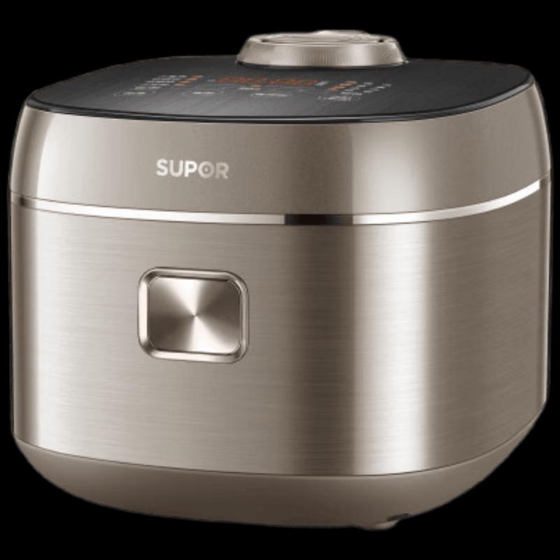 SUPOR 4L 0-Coating Stainless Steel Smart Rice Cooker CN plug (adapter included)