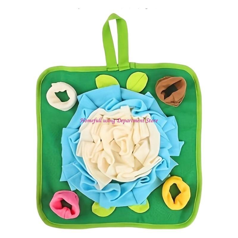 

Pet Snuffle Mat for Boredom Relief and Foraging Training Interactive Feeding Game for Pet Lick Mat