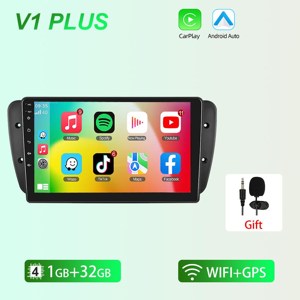 

Автомобильное радио Android 12 для Seat Ibiza 6j 2009 2010 2012 2013 MK4 FR GPS-навигация 2 Din экран аудио мультимедийный плеер 1+32CP+MIC