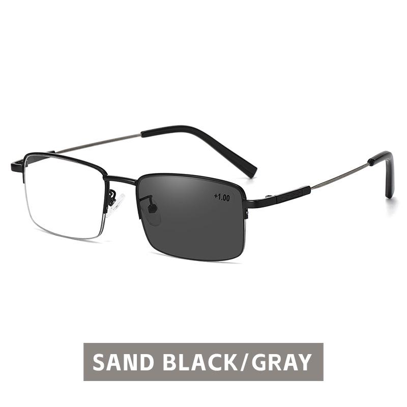 Men s Fashion Photochromic Titanium Reading Glasses +2.00
