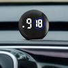 Car Small Clock, Car Dashboard Clock, Luminous Stick-on Clock for