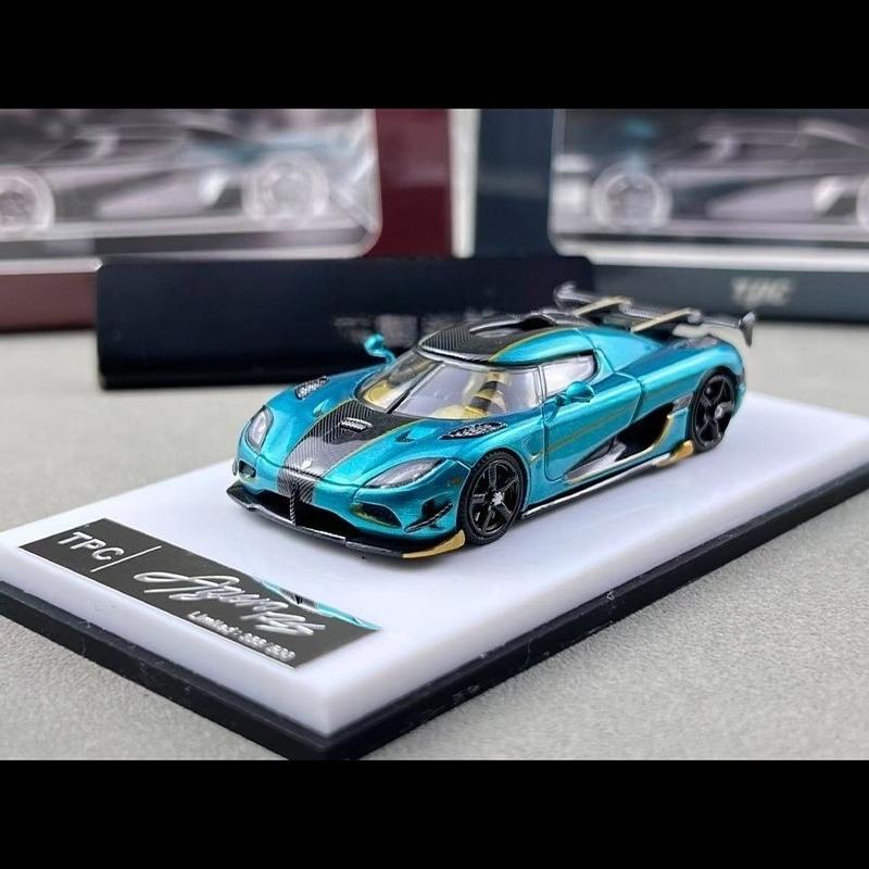 

TPC 1:64 Agera RS Alloy Car Static Die Cast Vehicles Collection Model Car Toy синий