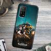 Anime Game Genshin Impact Cover For Xiaomi 15 Ultra 13 14 11T 12T 13T 14T Pro POCO X6 X7 Pro X3 X5 F5 F6 M6 Pro Case