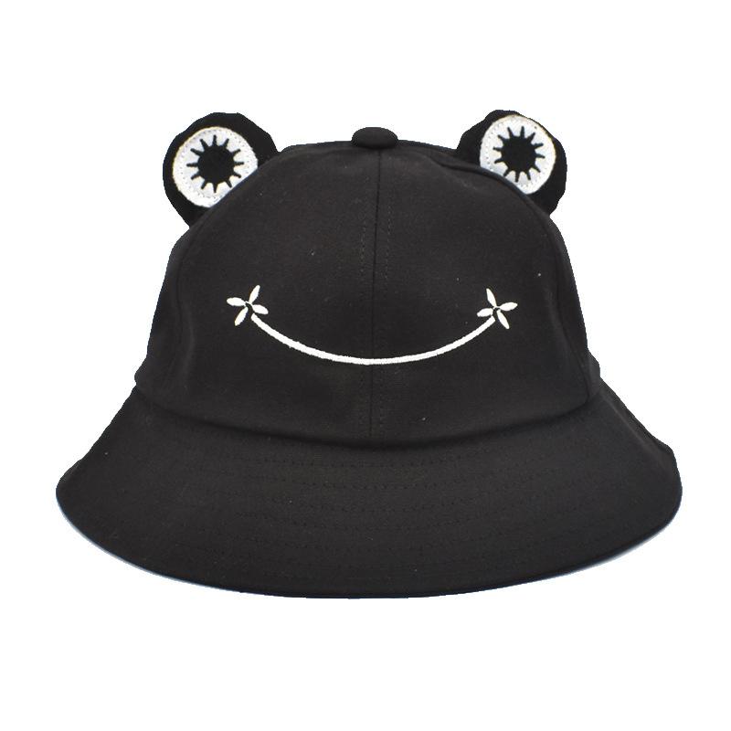 Parent-Kid Cartoon Frog Bucket Hat Panama Fishing Cap Cute Froggy Hat Man Women Bob Outdoor Sun Fisherman Hat Casual Caps Gift