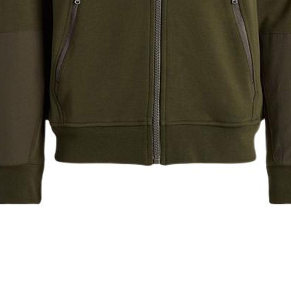 Polo Ralph Lauren FW22 Solid Color Casual Hooded Zip-Up Sweatshirt Men Sweatshirt Green MNPOKNI16822527-301