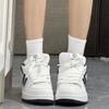 Original niche design white shoes thick baseplate shoes women's new summer versatile fat bread shoes
