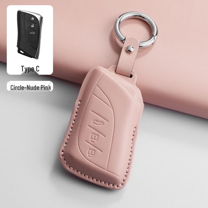 Ручная работа, натуральная кожа, держатель для ключей для женщин Lexus